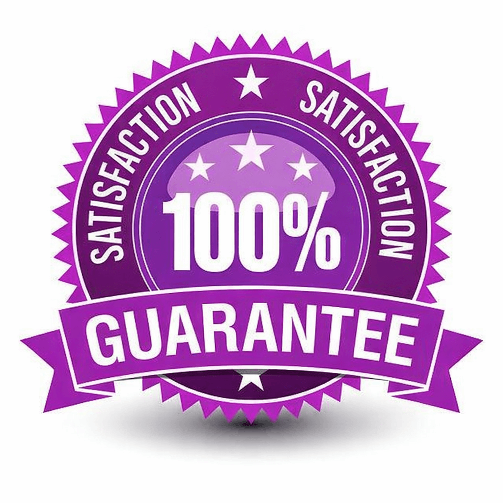 100% Satisfaction Guarantee